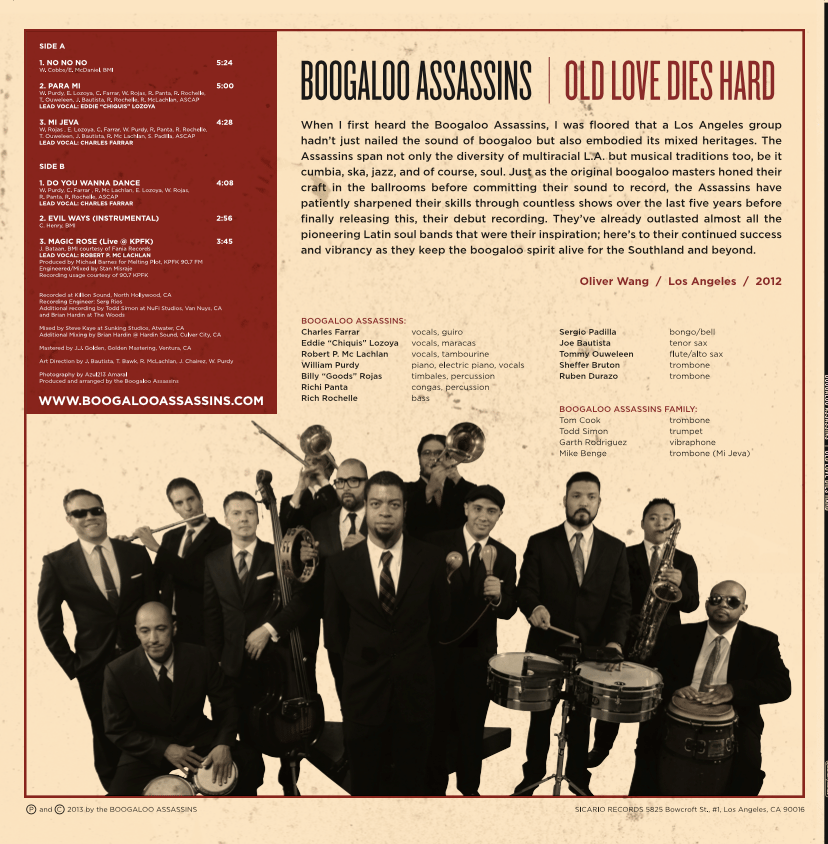 Old Love Dies Hard |CD | Boogaloo Assassins